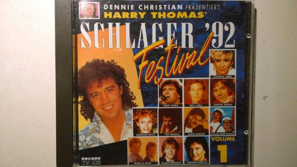 Schlager Festival '92 Volume 1, Ophalen of Verzenden, Zo goed als nieuw, Pop