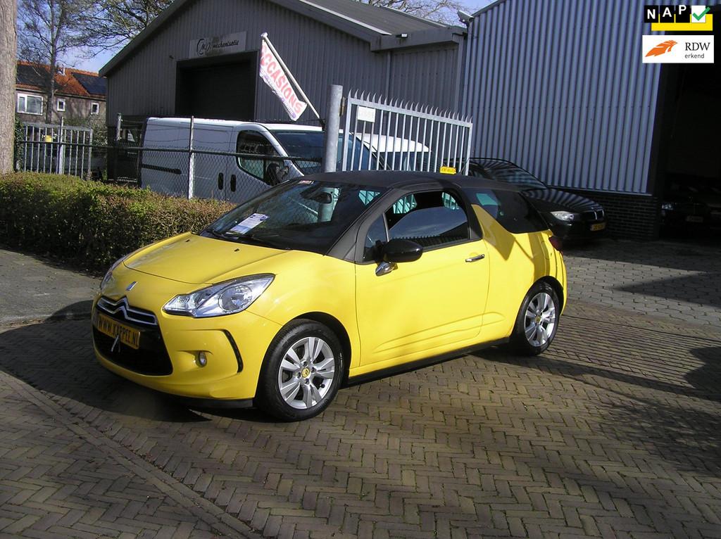 Citroen DS3 1.6 So Chic nap pas airco nieuwe apk, Voorwielaandrijving, Euro 5, Stof, Startonderbreker