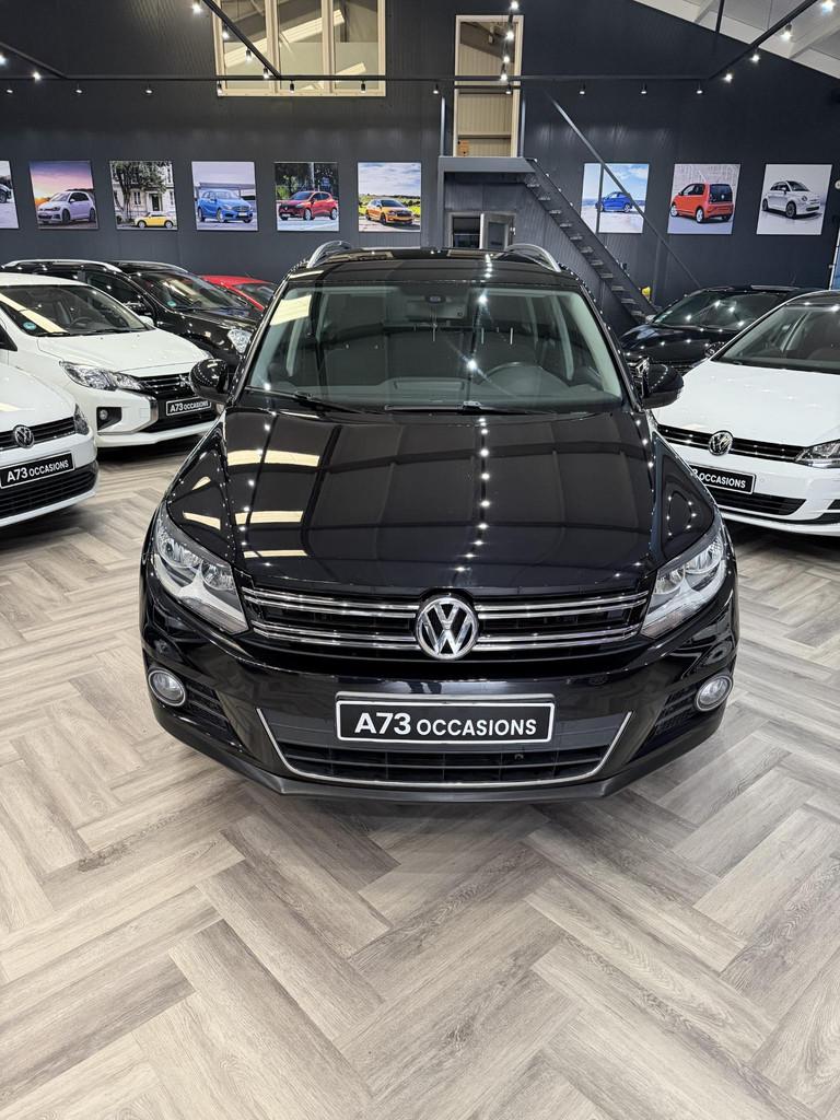 Volkswagen Tiguan 2.0 TSI Sport&Style 4Motion AUTOMAAT, Automaat, Euro 5, Gebruikt, Zwart