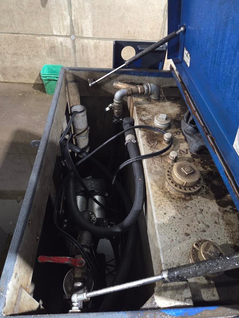 mobiele dieseltank 995 ltr van der Ziel, Ophalen of Verzenden, Zo goed als nieuw