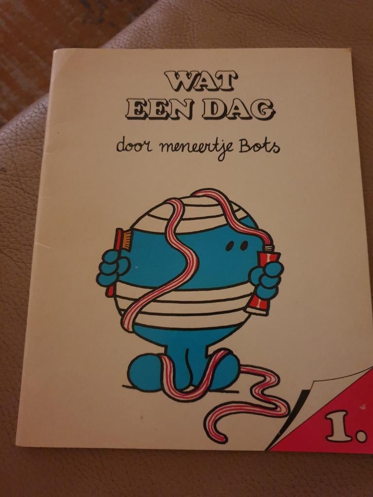Wat een dag door meneertje Bots - Meneertje Maxiboeken, Ophalen of Verzenden, Gelezen, Roger Hargreaves, Fictie algemeen