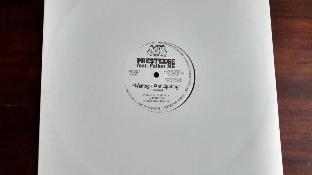 Maxi single - Presteege/Father MC - Waiting-Anticipating, Maxi-single, Dance, Ophalen of Verzenden, Zo goed als nieuw