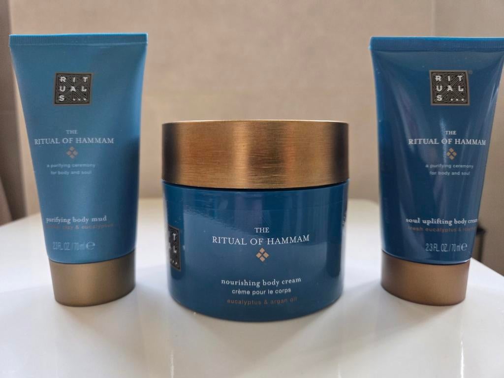 Rituals The Ritual of Hammam Set - Nieuw, Ophalen of Verzenden, Nieuw, Bodylotion, Crème of Olie