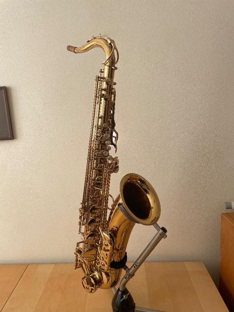 tenor saxofoon, Muziek en Instrumenten, Blaasinstrumenten | Saxofoons, Ophalen of Verzenden, Gebruikt, Tenor, Met koffer