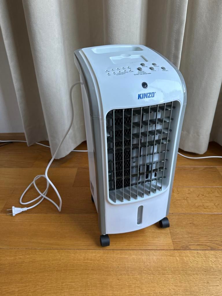Kinzo Cooler - Mobiele Airco met Afstandsbediening, Ophalen, Minder dan 60 m³, 3 snelheden of meer, Zo goed als nieuw