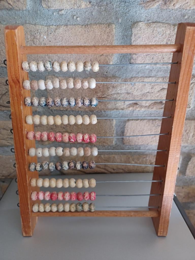 Antiek Houten Telraam - Vintage Rekenmachine, Antiek en Kunst, Ophalen of Verzenden