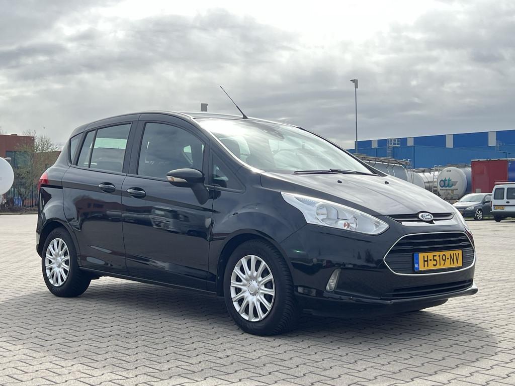Ford B-MAX 1.0 EcoBoost Titanium |PARKEERSENSOREN|CRUISE|ELE, Gebruikt, Zwart, Bedrijf, Handgeschakeld