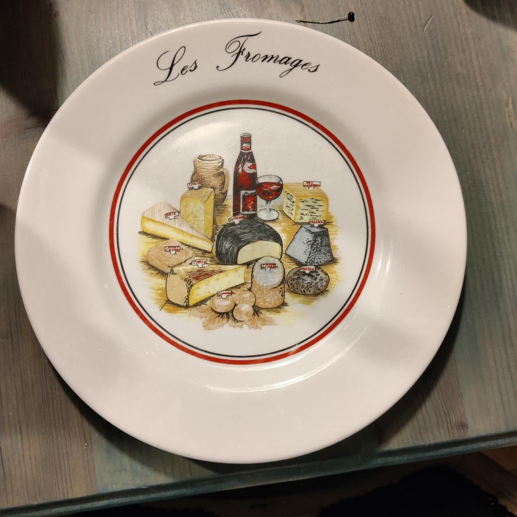 Franse kaas borden, Garuda Rich., Antiek en Kunst, Ophalen of Verzenden