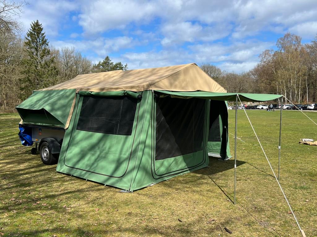 3dog scoutdog vouwwagen, Ophalen, Tot en met 2, Aanwezig, Groen