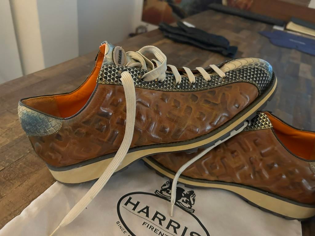 Te koop: Luxe Harris schoenen, Ophalen of Verzenden, Zo goed als nieuw, Bruin