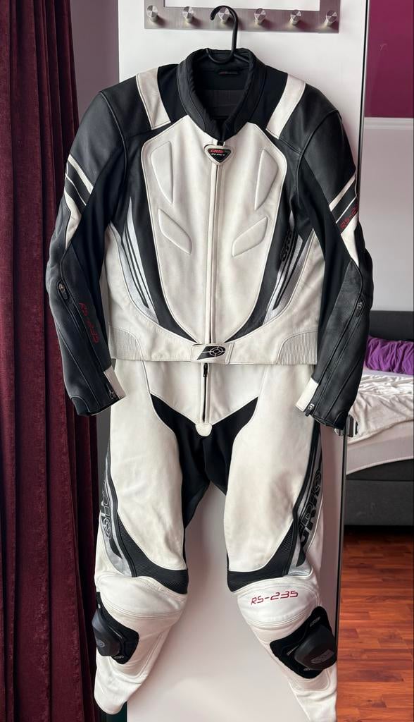 Grid RS235 leren motorpak maat 54 in nieuwstaat, Ophalen of Verzenden, Tweedehands, Heren, Combipak