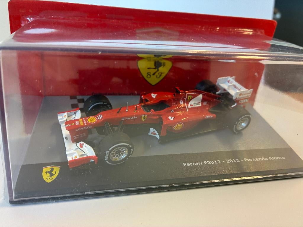 39289: Ferrari F2012 - Fernando Alonso - 2012 - Atlas 1:43, Auto, Nieuw, Ophalen of Verzenden, Bachsatztstr. 54 D 72131 Ofterdingen, Germany
