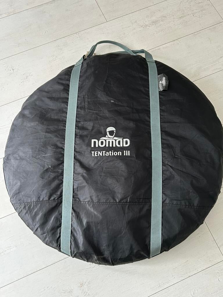 Nomad tentation III tent opgooitent, Caravans en Kamperen, Tenten, Ophalen, Zo goed als nieuw, Tot en met 3