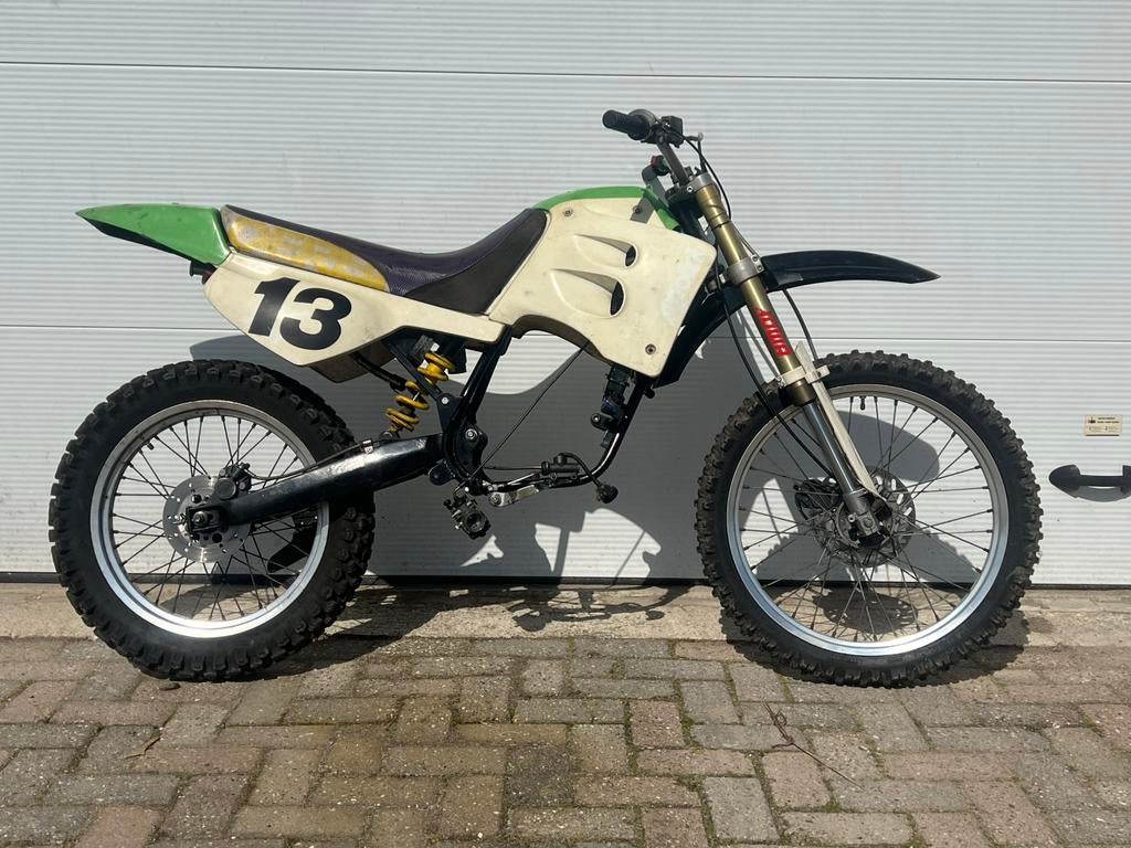 Derbi rollend frame, Ophalen, 6 versnellingen, Gebruikt, Maximaal 45 km/u