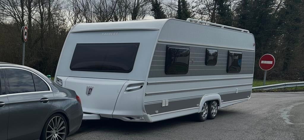 Tabbert bellini 655 2014, Caravans en Kamperen, Vast bed, Rondzit, Tabbert, Tv-antenne