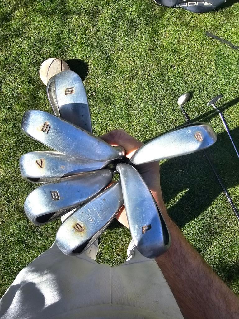 Nike Ignite golf setje met extra clubs en caddy, Sport en Fitness, Golf, Ophalen