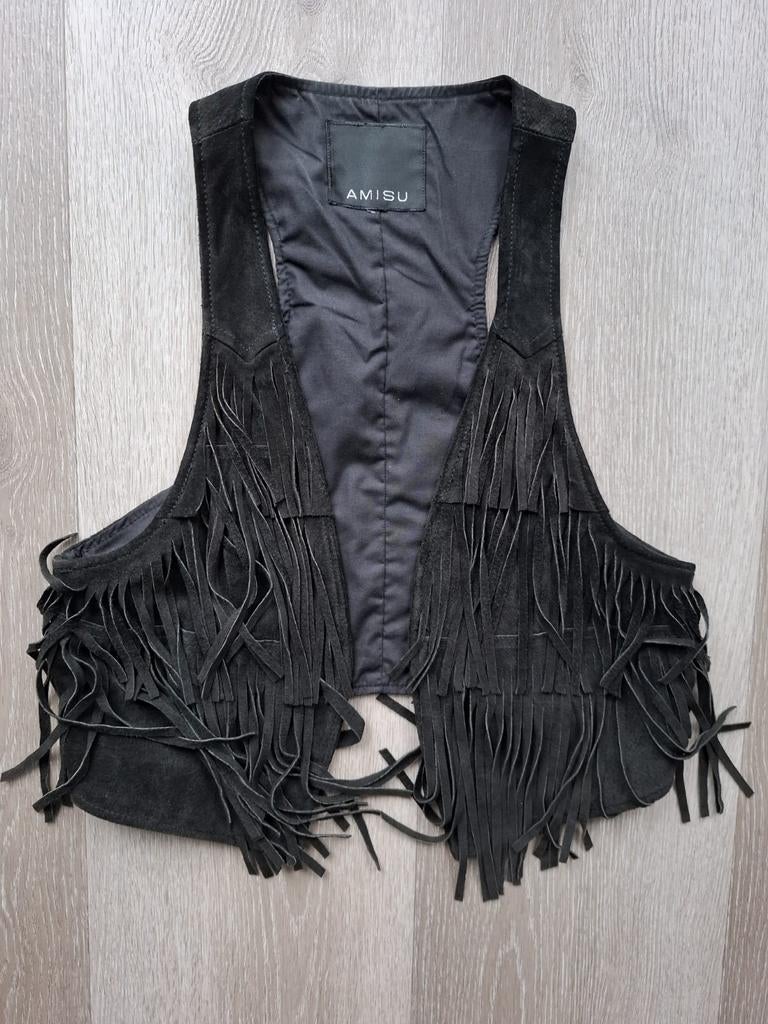 Suède vestje dames, Ophalen of Verzenden, Tweedehands, Dames