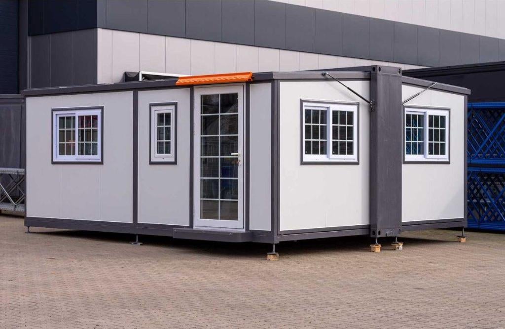 Modulaire Unit: Kantoor, Wonen, Mobiel - splinter nieuw !!, Zakelijke goederen, Machines en Bouw | Keten en Containers, Ophalen of Verzenden
