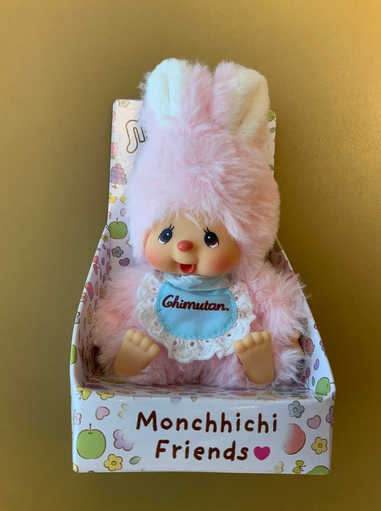 Monchhichi Chimutan konijntje - nieuw, Ophalen, Nieuw