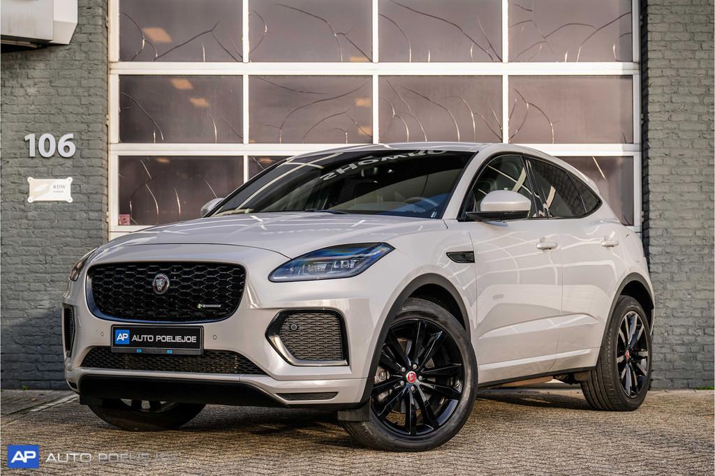 Jaguar E-Pace 1.5 P300e AWD R-Dynamic Black Edition, Meridia, Auto's, Jaguar, Automaat, 309 pk, Leder, Bedrijf