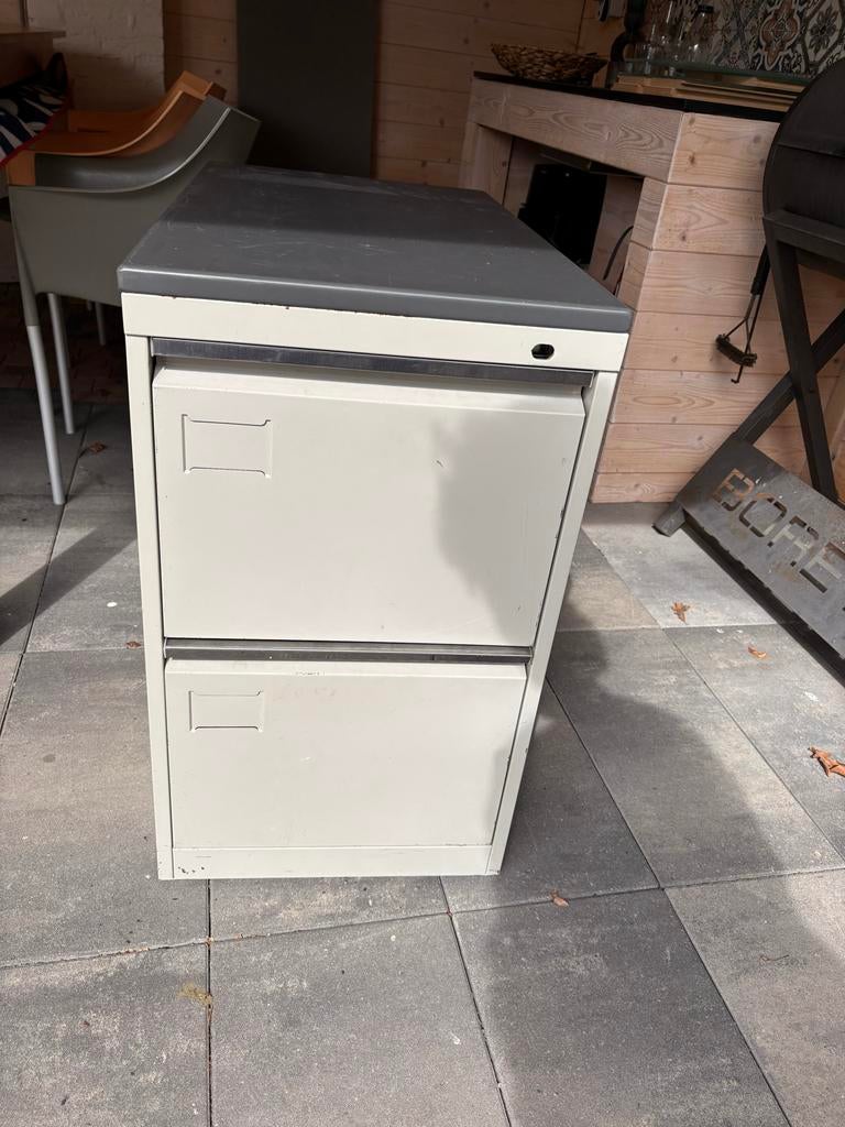 Archiefkast met twee lades, Ophalen, Gebruikt, 50 tot 100 cm, Minder dan 100 cm