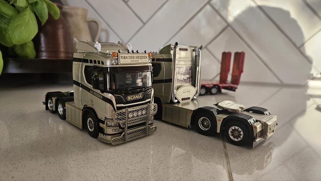 Wsi Scania van der Heijden, Ophalen of Verzenden, Nieuw, Bus of Vrachtwagen, Wsi