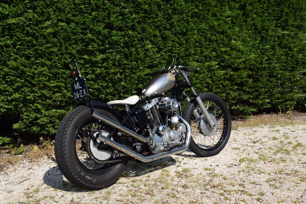 Custom hardtail Ironhead ‘77, Motoren, Motoren | Harley-Davidson, Particulier, Chopper, Ophalen