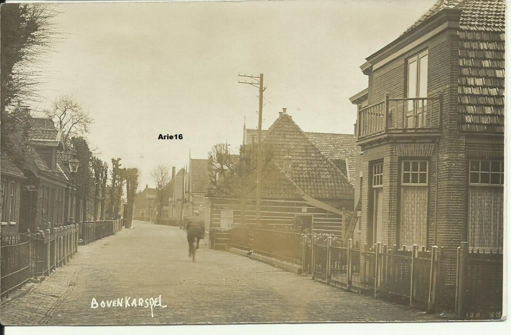 Bovenkarspel, Verzamelen, Ansichtkaarten | Nederland, Gelopen, Noord-Holland, 1920 tot 1940, Verzenden