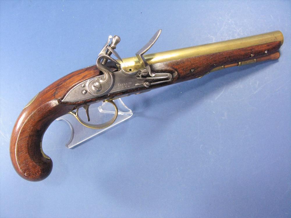 Antiek Engels vuursteen pistool Ketland & Co, Ophalen of Verzenden