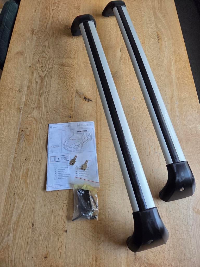 Dakdragers voor Renault Scenic II (origineel), Auto diversen, Dakdragers, Gebruikt, Ophalen of Verzenden