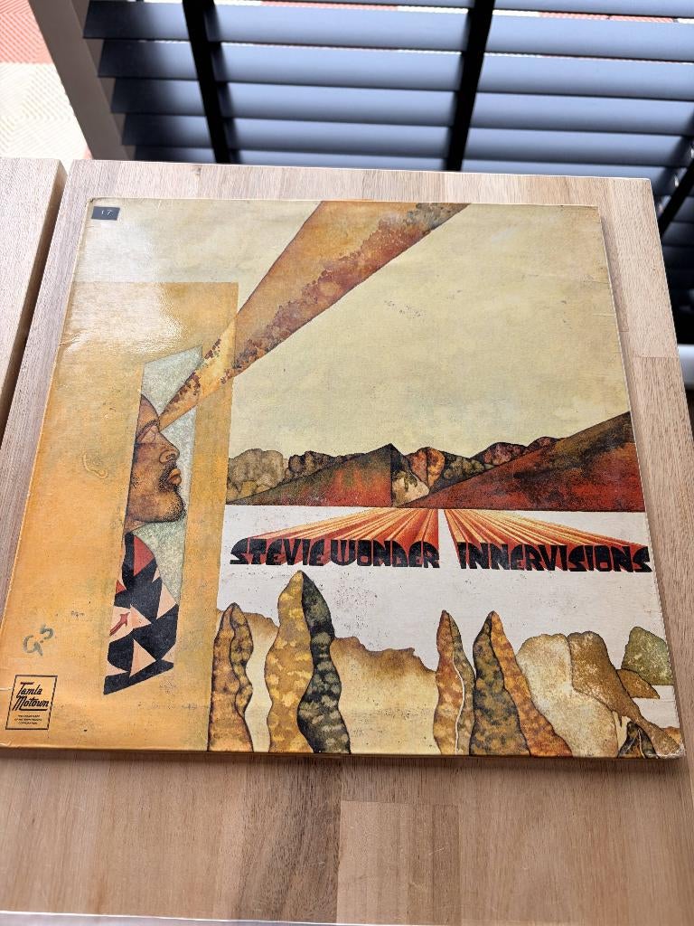 Stevie Wonder – Innervisions, Cd's en Dvd's, 1960 tot 1980, Gebruikt, Ophalen of Verzenden, 12 inch