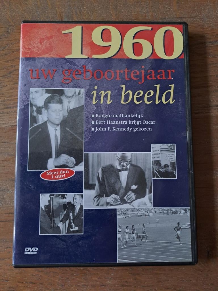 DVD 1960: Uw Geboortejaar in Beeld -Documentaire 1960, Cd's en Dvd's, Alle leeftijden, Ophalen of Verzenden, Zo goed als nieuw