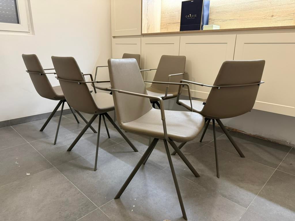 Joli Rafael Eetkamerstoelen (6 stuks), Huis en Inrichting, Stoelen, Ophalen, Zo goed als nieuw, Juntoo leolux natuzzi stressless ikea xooon