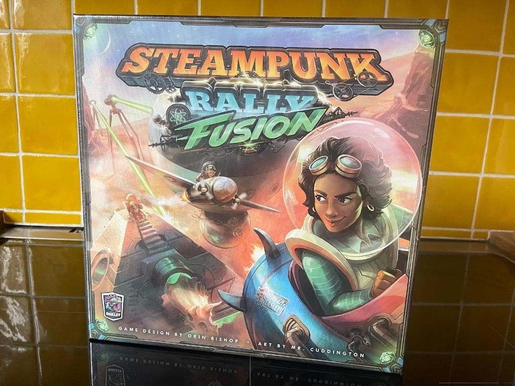 Steampunk Rally Fusion: Atomic Deluxe, Vijf spelers of meer, Ophalen of Verzenden, Nieuw, Roxley Games