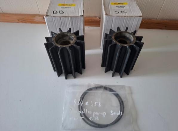 2x Impeller REC 18000k Caterpillar C12 + Nieuwe Seals, Ophalen of Verzenden, Zo goed als nieuw, Motor en Techniek