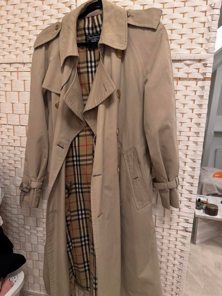 Vintage Burberry Trenchcoat met Nova Check Voering, Kleding | Dames, Ophalen