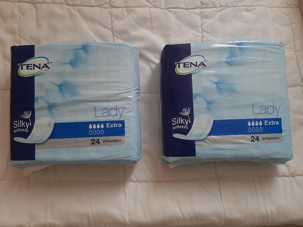 NIEUW - 2 pakken Tena Lady - 24 stuks - incontinentie, Ophalen, Nieuw