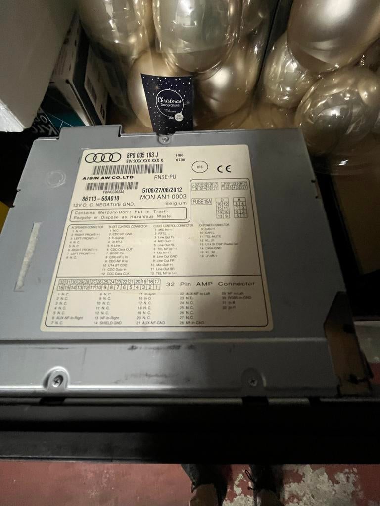Audi S3 A3 8P Originele Navigatie Plus RNS-E, Auto diversen, Ophalen, Gebruikt