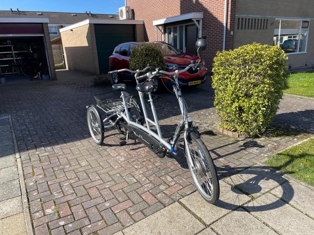 Duo fiets, Fietsen en Brommers, Fietsen | Tandems, Ophalen, Gebruikt