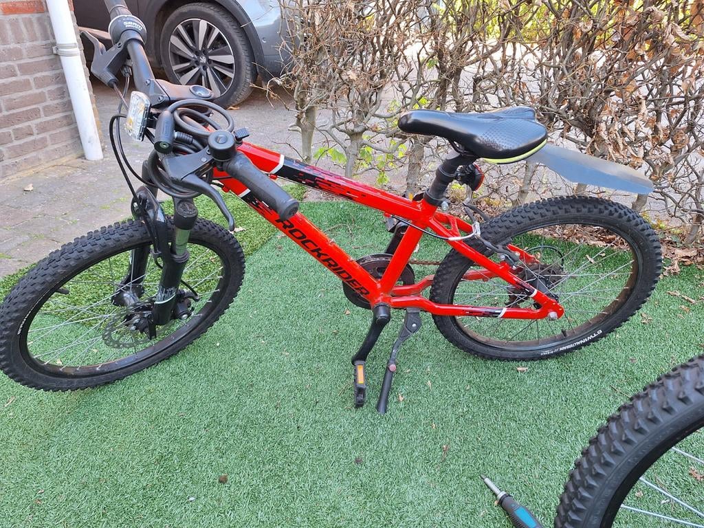 20 inch kinderfiets B'twin, Ophalen, Gebruikt, Staal