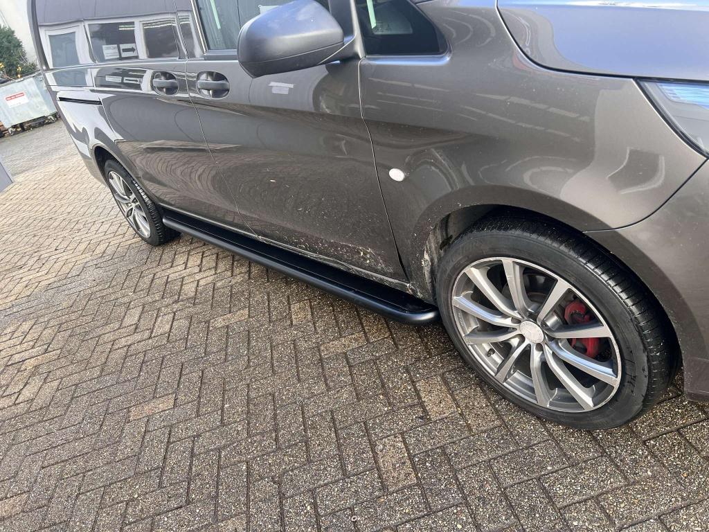 Mercedes-Benz Vito W639 W447 Sidebars met RVS trede Zwart ge, Niet ingevuld, Niet ingevuld, Niet ingevuld