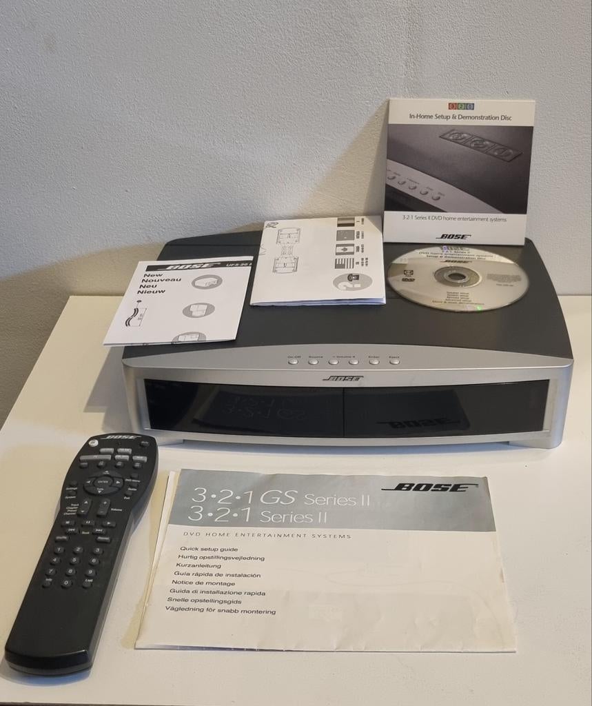 Bose 3-2-1 GS Series II DVD Home Entertainment System, Overige merken, 2.1-systeem, Ophalen of Verzenden, Zo goed als nieuw