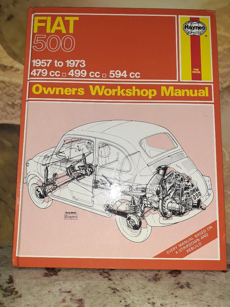 FIAT 500, Haynes, Werkplaatshandboek, Workshop Manual, Ophalen of Verzenden