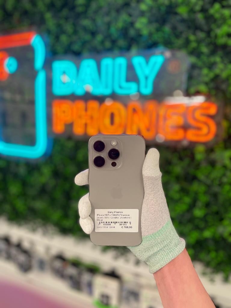 Zo goed als nieuw Apple iPhone 16 Pro 128GB, Ophalen of Verzenden, Zo goed als nieuw