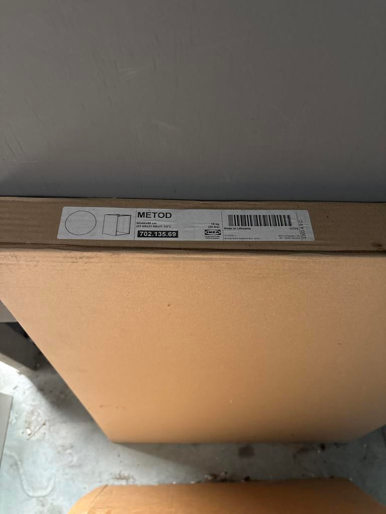 IKEA METOD Keukenkast 60x60x80 cm - Nieuw in doos, Ophalen of Verzenden, Nieuw