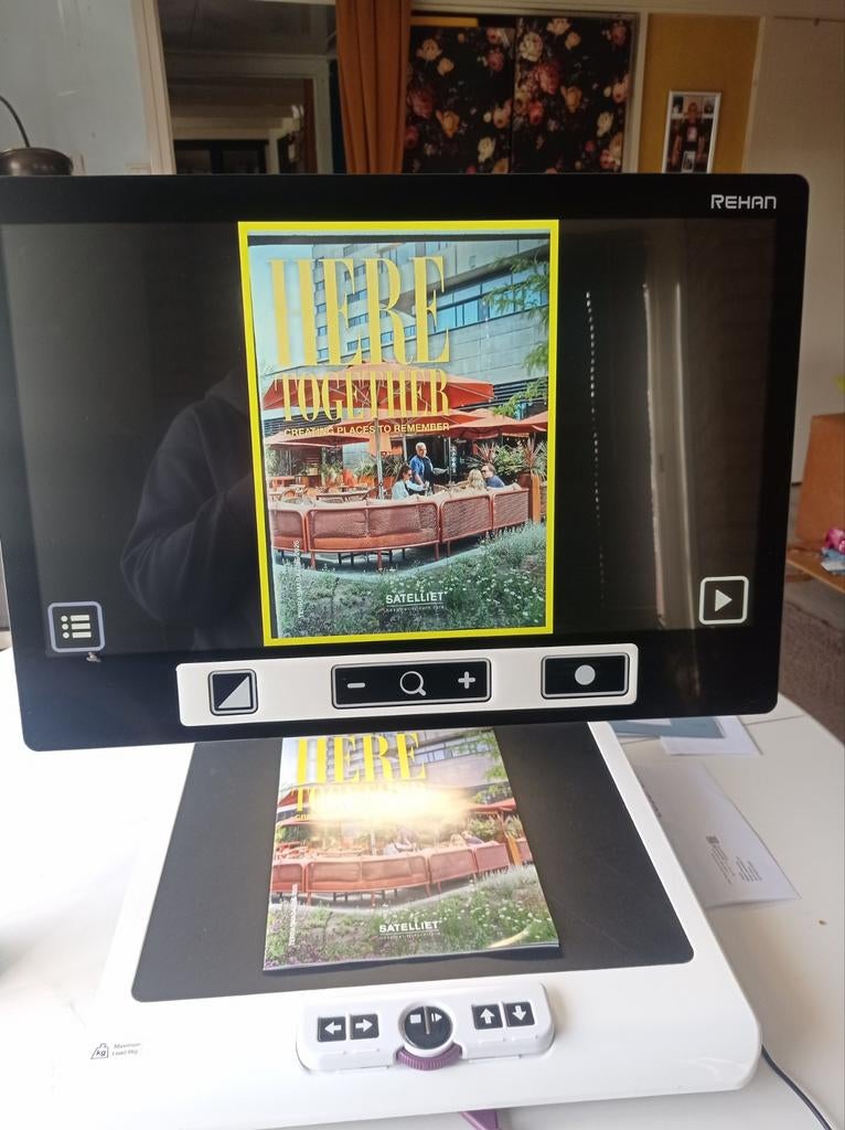 Electronische Loep met spraakmodus, merk REHAN, Ophalen