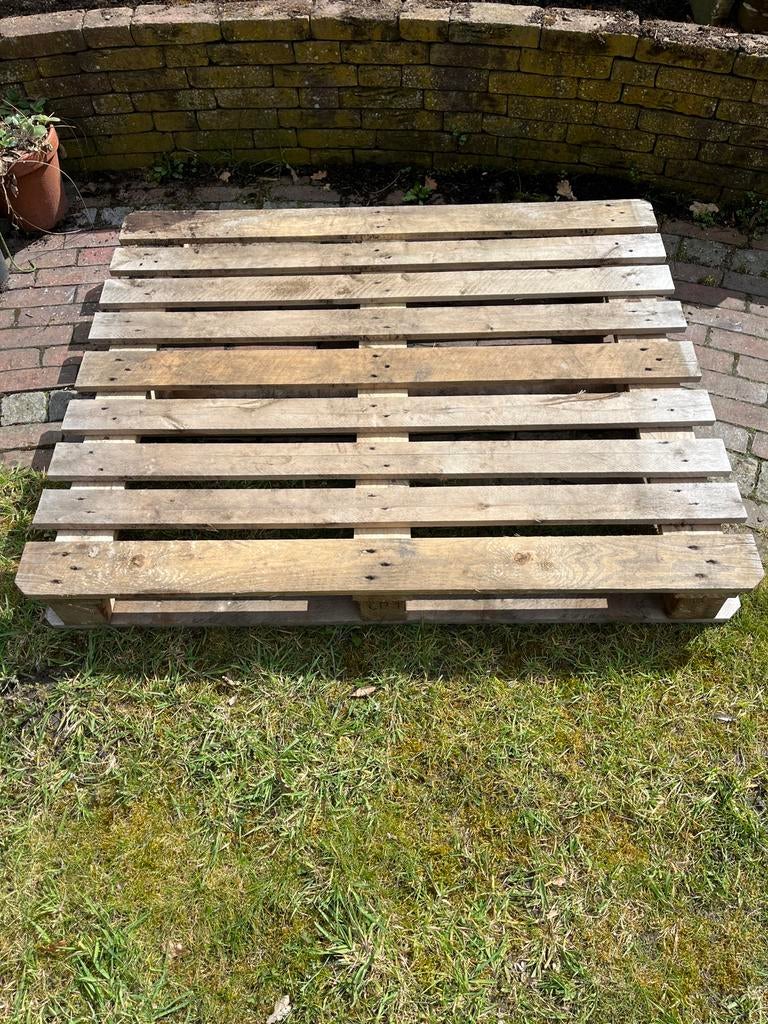 GRATIS Houten pallet, Ophalen, Gebruikt, 100 cm of meer, 60 cm of meer