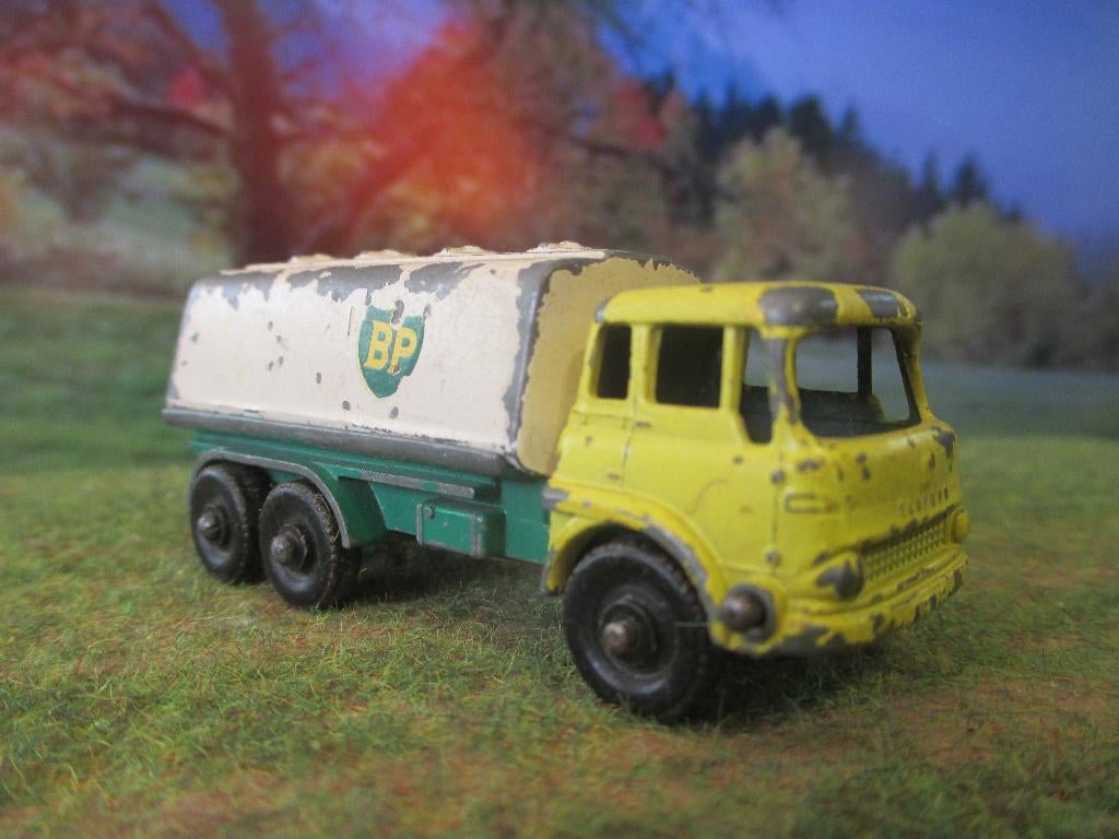 Bedford Petrol Tanker Lesney Matchbox Nr.26 1965 - 1967 #3, Ophalen of Verzenden, Gebruikt, Bus of Vrachtwagen