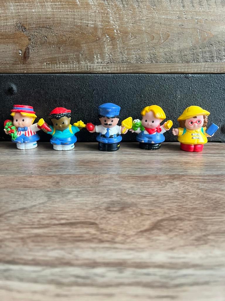 5 Fisher-Price Little People figuren, Ophalen of Verzenden, Gebruikt, Speelset