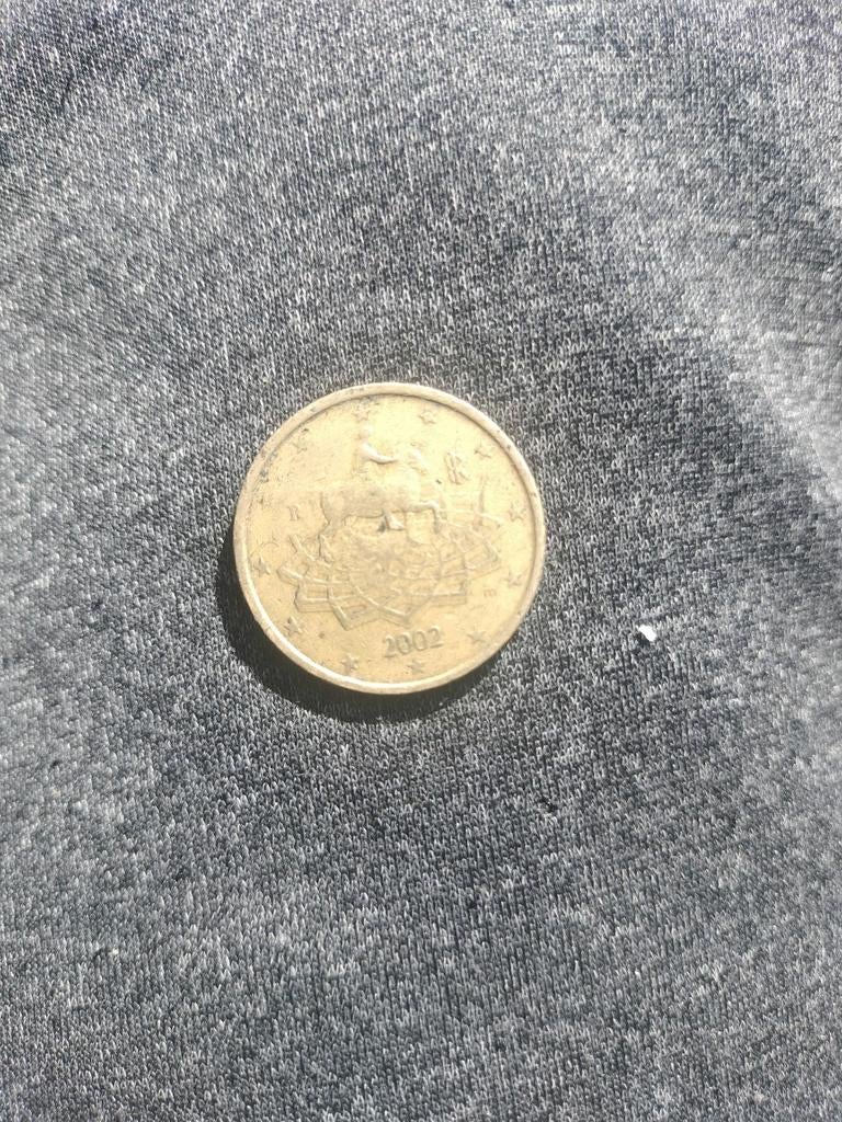 50 eurocent munt 2002, Postzegels en Munten, Munten | Europa | Euromunten, Ophalen of Verzenden, 50 cent